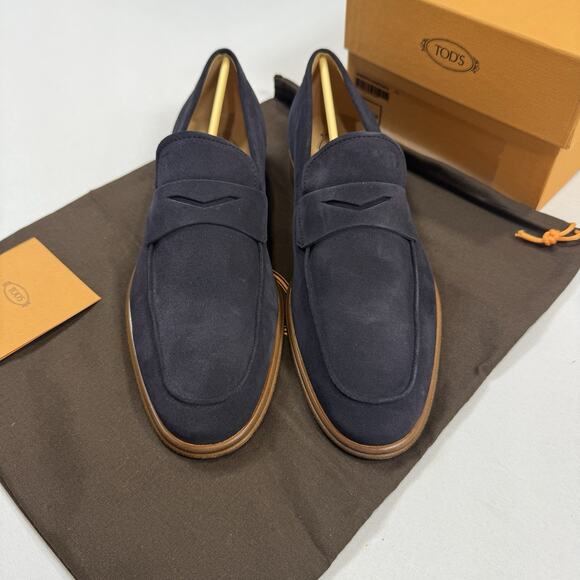 Tod’s PANTOFOLE SUEDE PENNY Loafer Size 7.5UK/9US New In Box MSRP $895 main image 5